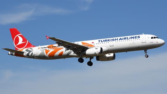 TC-JRO:Airbus A321:Turkish Airlines